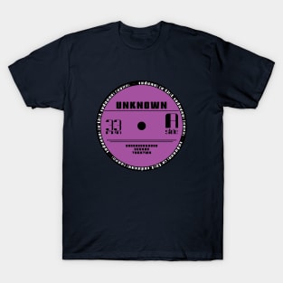 Purple Vinyl Retro Record T-Shirt